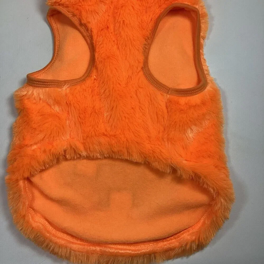 Large Breed Halloween Pumpkin Dog Costume Soft Pull On